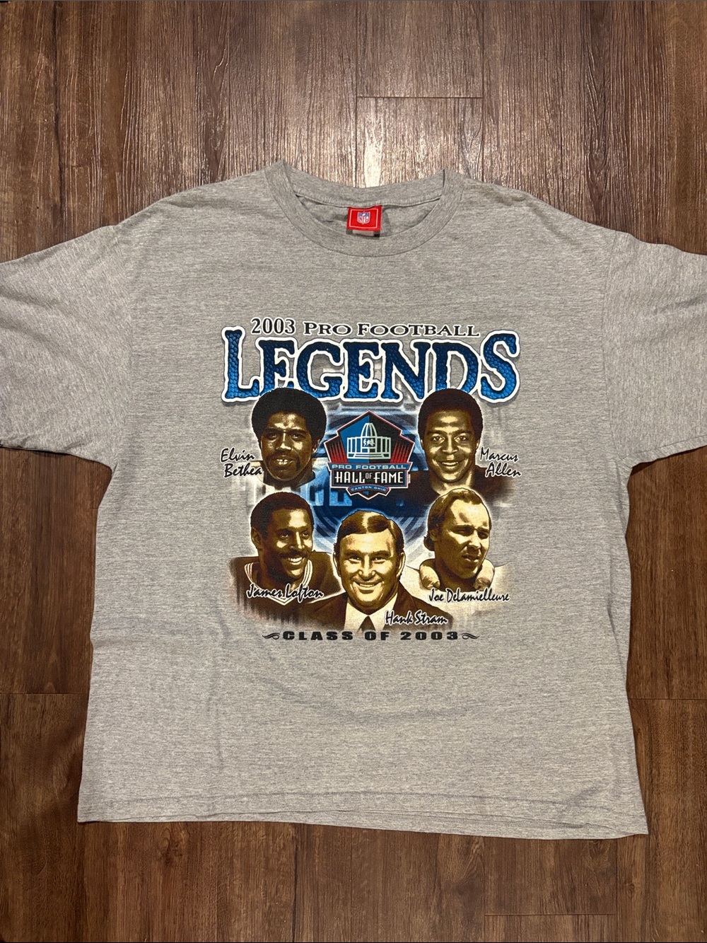 vintage 2003 NFL Pro Football Hall of Fame men’s XL t-shirt